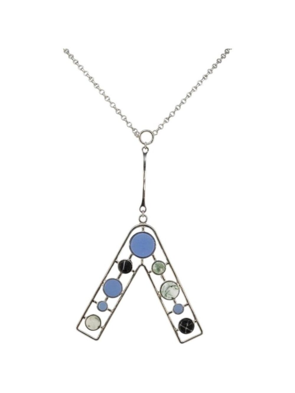 Christian Dior Necklace metal Silver